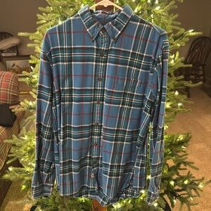 Lands End Flannel Shirt